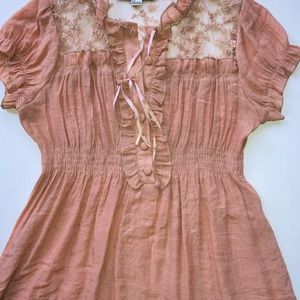 Short sleeve shirt/blouse